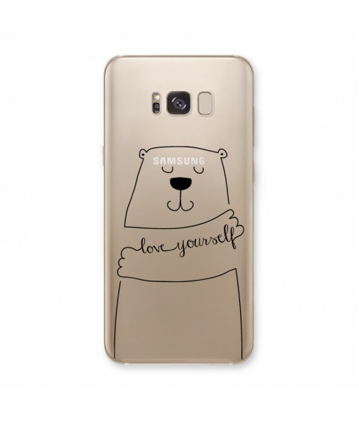 Husa Samsung Galaxy S8 Silicon Premium LOVE YOURSELF